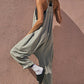 Wide Leg Jumpsuit with Pockets
